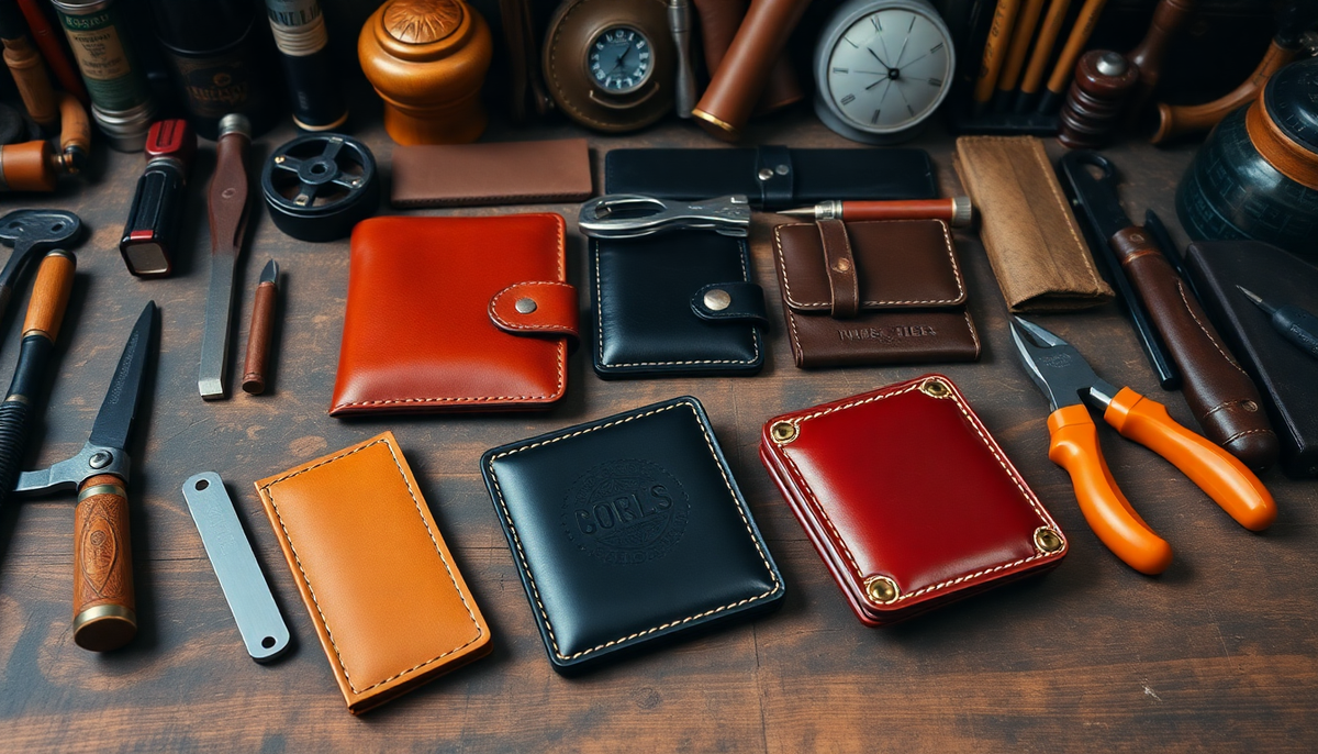 Top Leather Wallet Kits: Craft Stylish Accessories at Home – CUCUBIRD