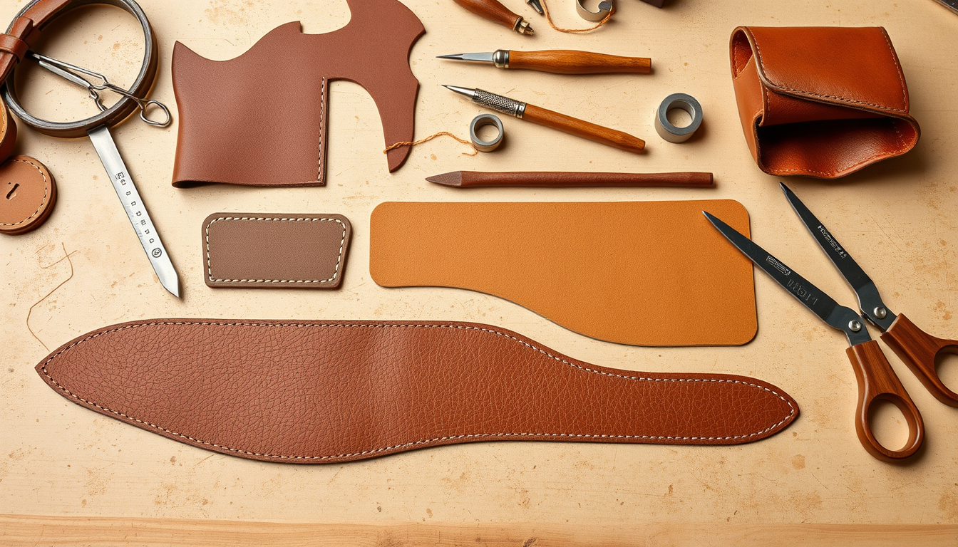 Full-Grain Leather DIY Kits for Beginners: A Step-By-Step Guide to Crafting Wallets, Bags, and Everyday Accessories CUCUBIRD