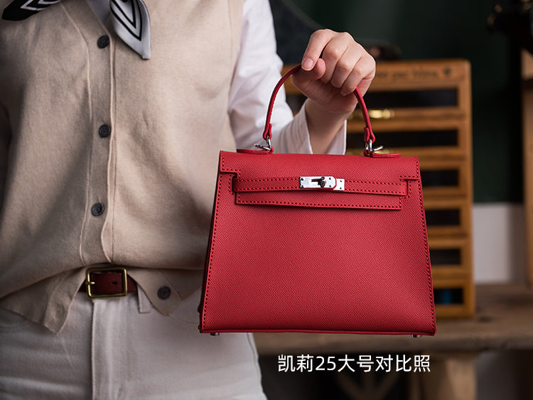 CUCUBIRD Top Grain Leather Inspired Sellier Kylie Bag DIY Kit  