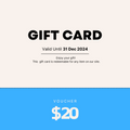 CUCUBIRD CUCUBIRD Gift Cards $20.00 