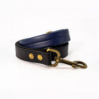 CUCUBIRD Genuine Leather Airtag Dog Collar and Leash Set  