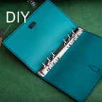 CUCUBIRD POPSEWING® Full Grain Leather Strap A6 Notebook Cover DIY Kit  