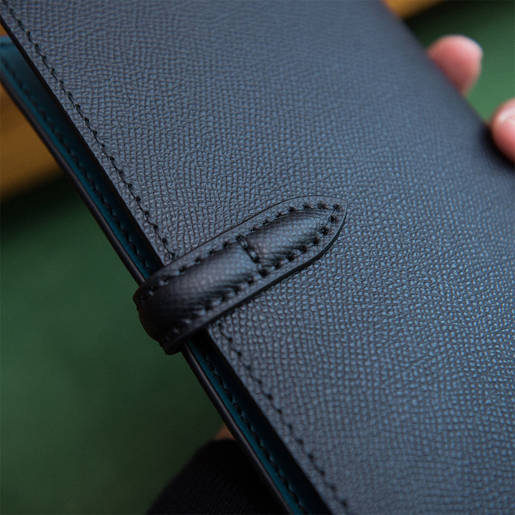 CUCUBIRD POPSEWING® Full Grain Leather Strap A6 Notebook Cover DIY Kit  
