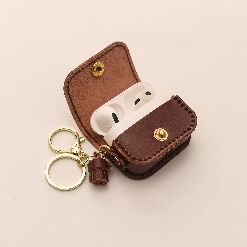 CUCUBIRD POPSEWING® Full Grain Leather AirPods Pro Holder DIY Kit  