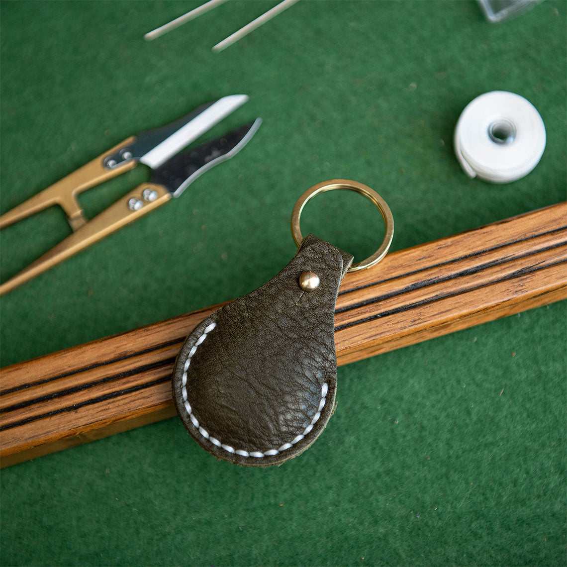 CUCUBIRD POPSEWING® Leather AirTag Keychain DIY Kit  