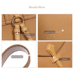 CUCUBIRD POPSEWING® Top Grain Leather Women Tote Backpack DIY Kit  