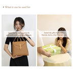 CUCUBIRD POPSEWING® Top Grain Leather Women Tote Backpack DIY Kit  