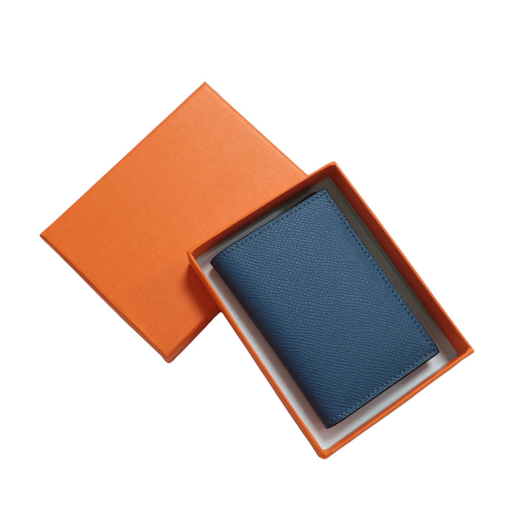 CUCUBIRD Leather Bifold Small Card Wallet  