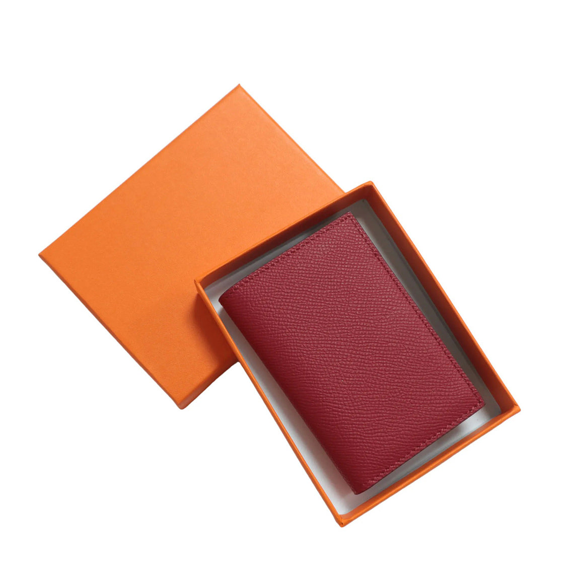 CUCUBIRD Leather Bifold Small Card Wallet  