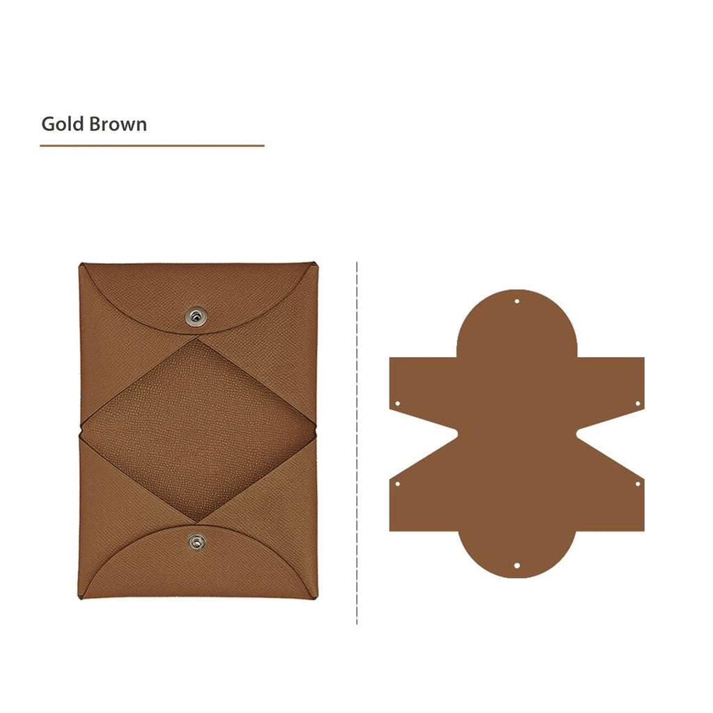 CUCUBIRD POPSEWING® Epsom Leather Inspired Calvi Card Holder DIY Kit  