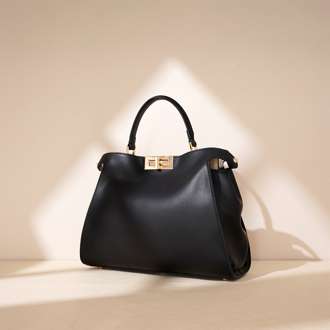 Leather Inspired Pocket Handbag for Women