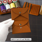 CUCUBIRD POPSEWING® Epsom Leather Inspired Calvi Duo Card Holder DIY Kits  