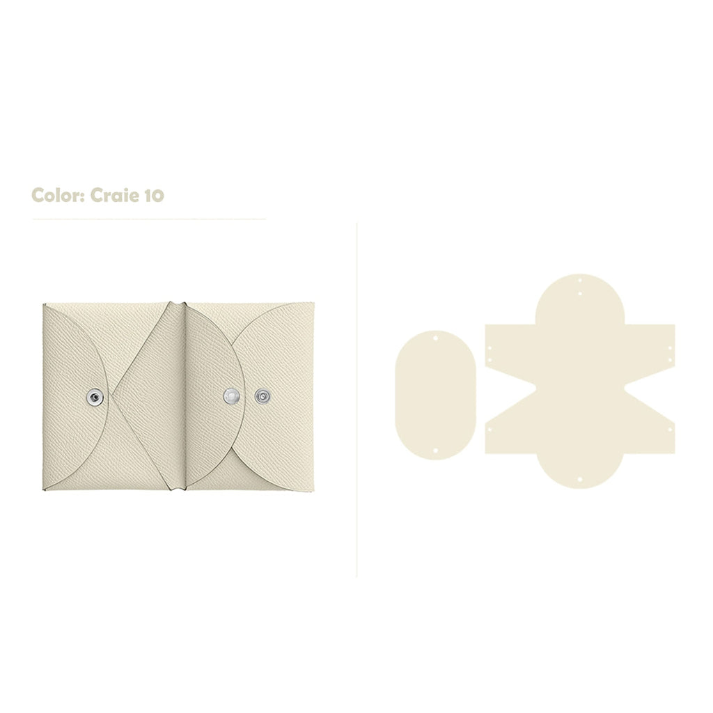 CUCUBIRD POPSEWING® Epsom Leather Inspired Calvi Duo Card Holder DIY Kits  