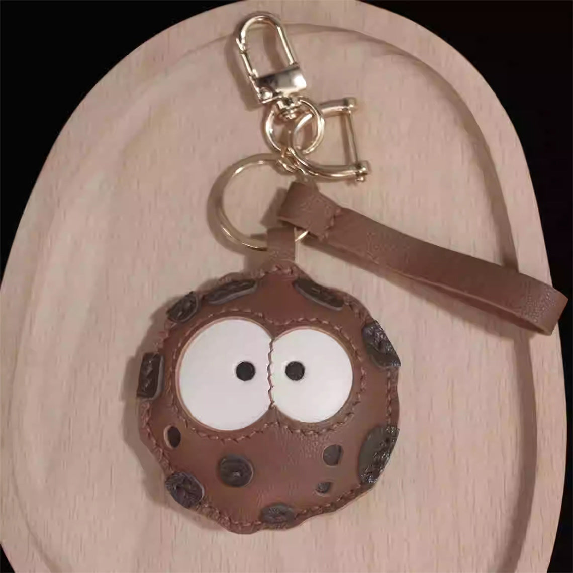 CUCUBIRD CUCUBIRD Leather Fun Cookie Charm DIY Kit Keychain 