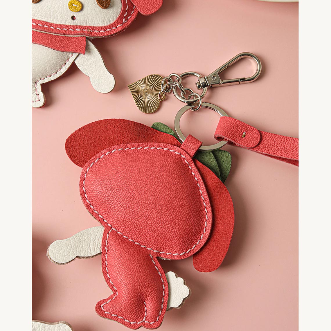 CUCUBIRD POPSEWING® Leather Melo Keychain DIY Kit  