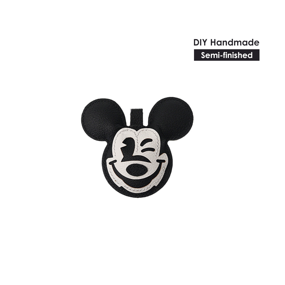 CUCUBIRD CUCUBIRD Leather Mouse Keychain DIY Kits  