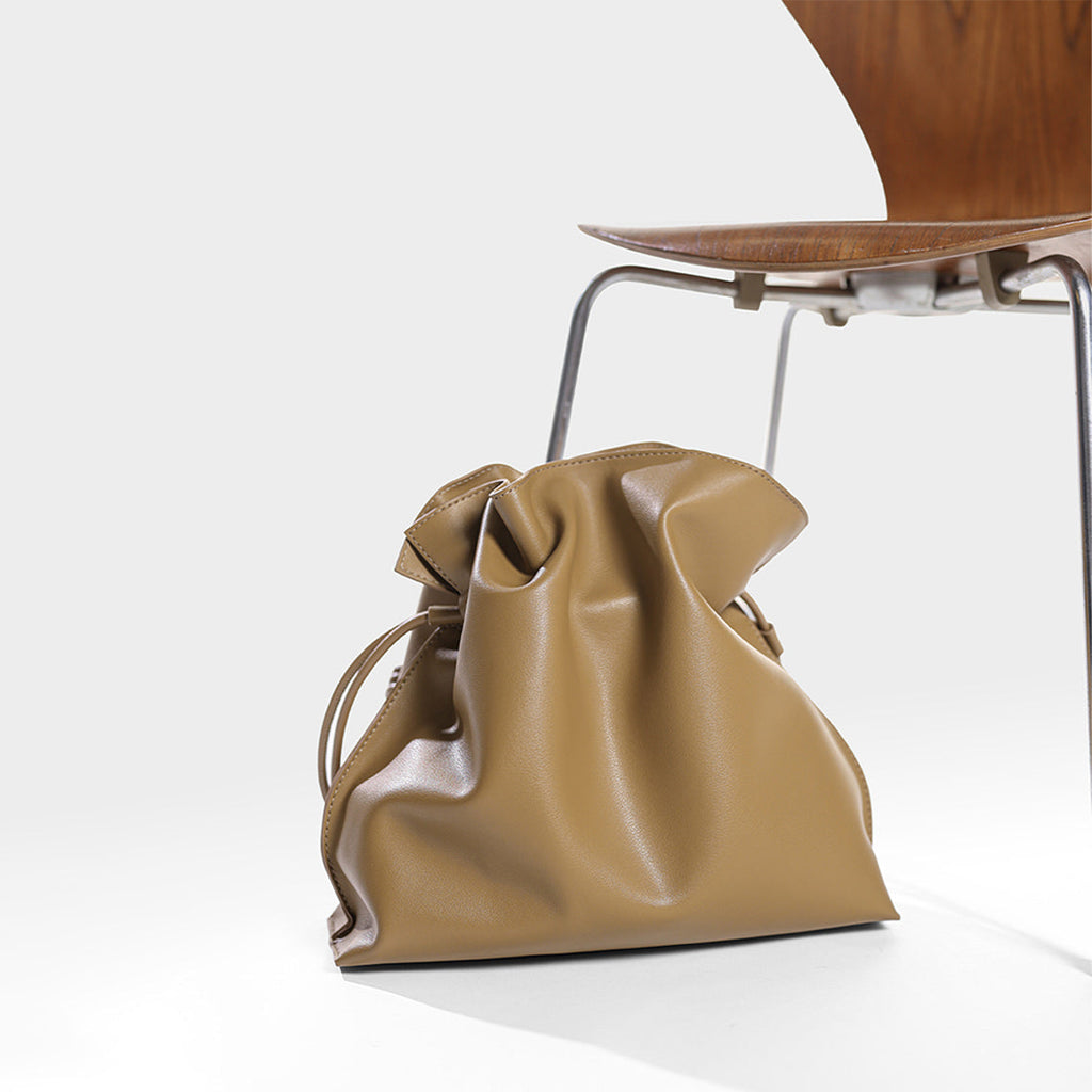 CUCUBIRD CUCUBIRD Leather Drawstring Shoulder Backpack DIY Kits  