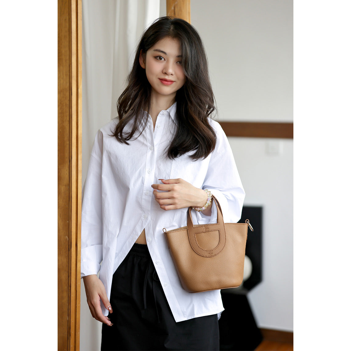 CUCUBIRD POPSEWING® Top Grain Leather Inspired Loop Bag DIY Kits  