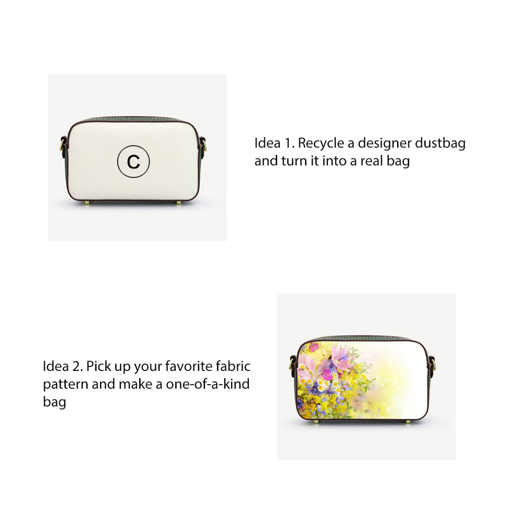 CUCUBIRD POPSEWING® Dustbag Recycle Camera Bag DIY Kits  