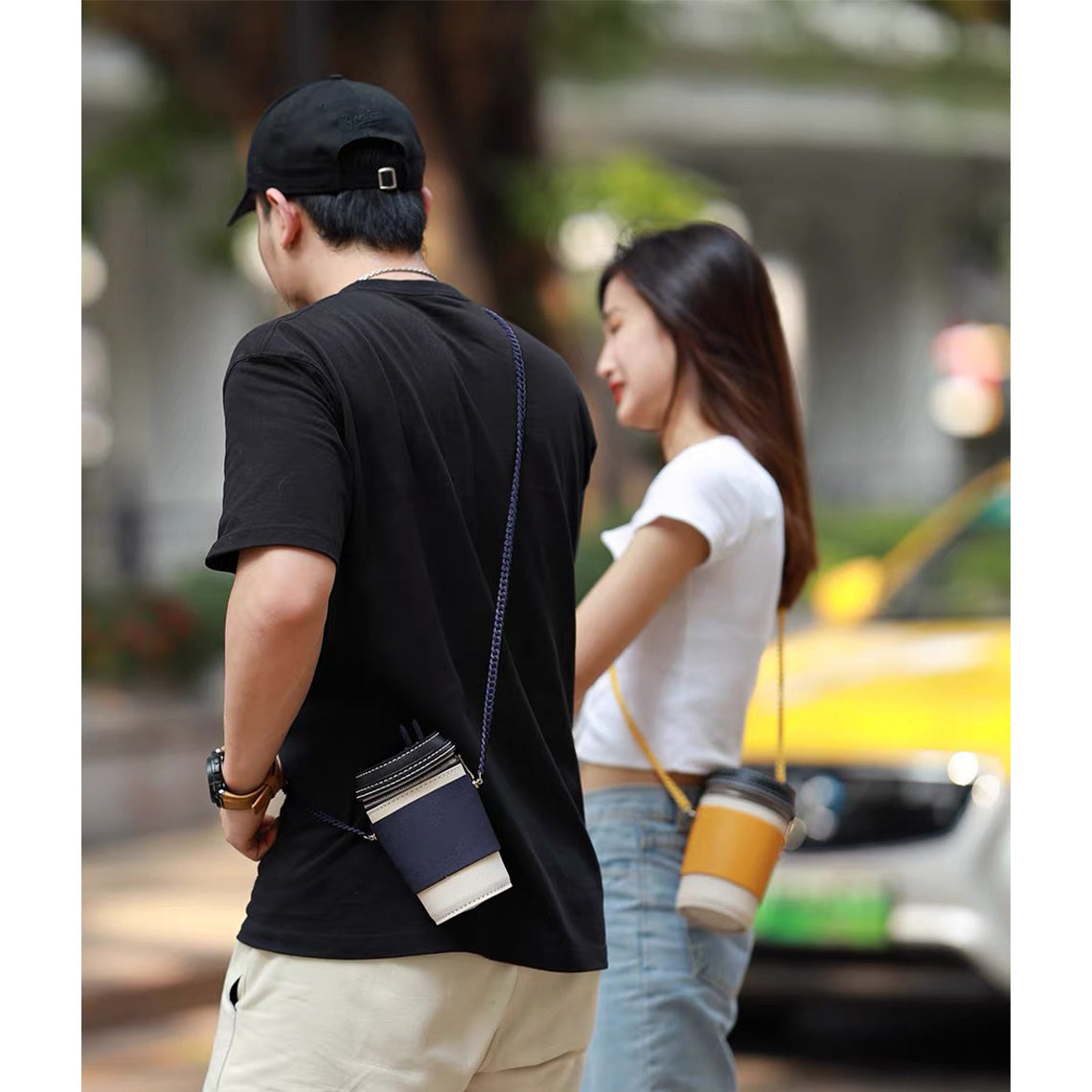 CUCUBIRD POPSEWING® Leather Coffee Cup Bag DIY Kit  