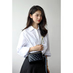 CUCUBIRD POPSEWING® Top Grain Leather Quilted Box Bag DIY Kits  