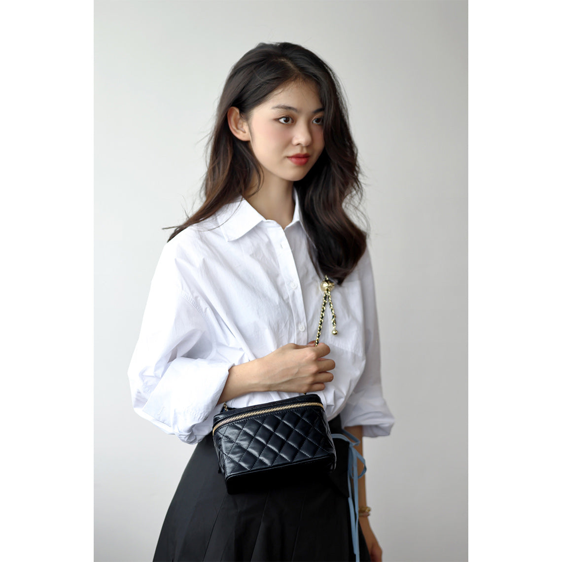 CUCUBIRD POPSEWING® Top Grain Leather Quilted Box Bag DIY Kits  