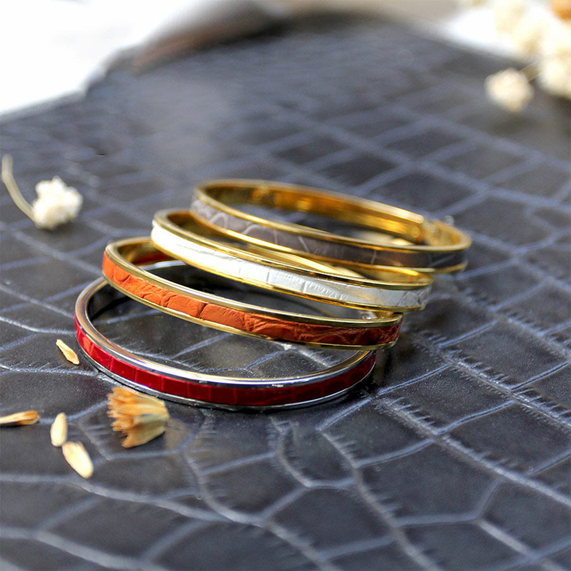 CUCUBIRD POPSEWING® Leather Bracelet DIY Kits  