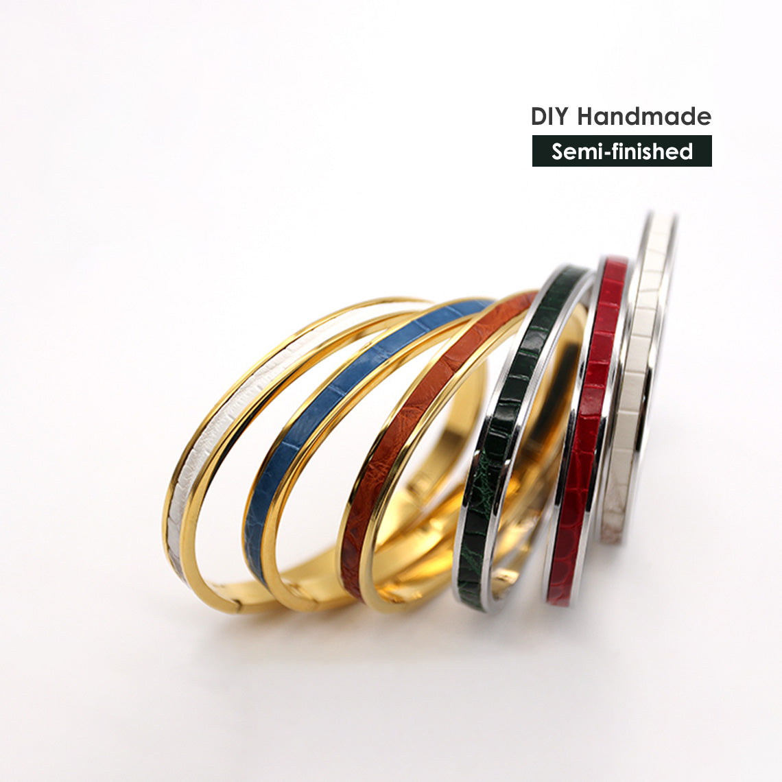 CUCUBIRD POPSEWING® Leather Bracelet DIY Kits  