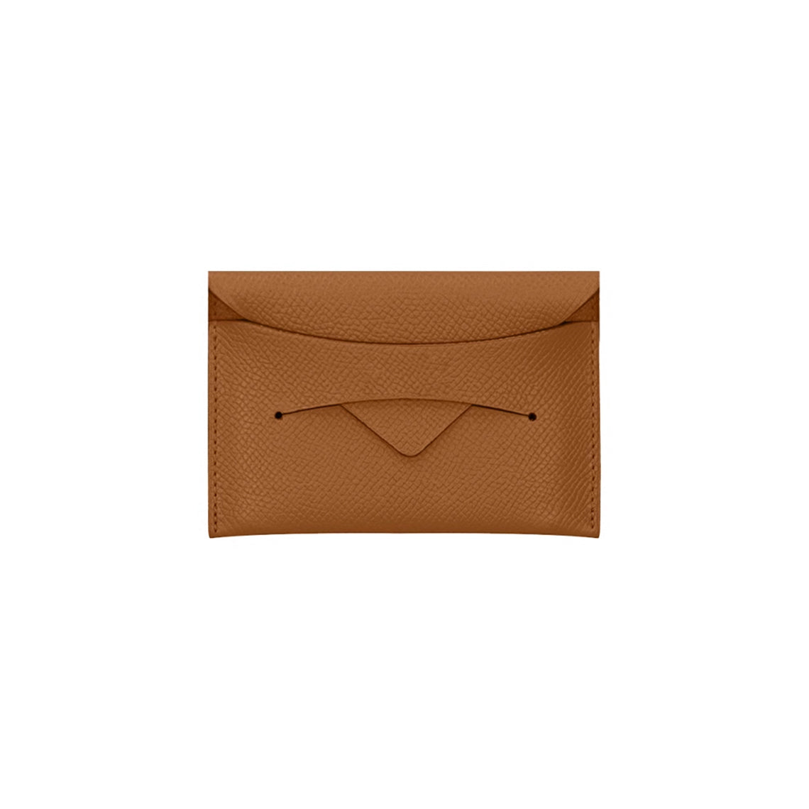 CUCUBIRD Full Grain Leather Classic Envelope Card Holder DIY Kits