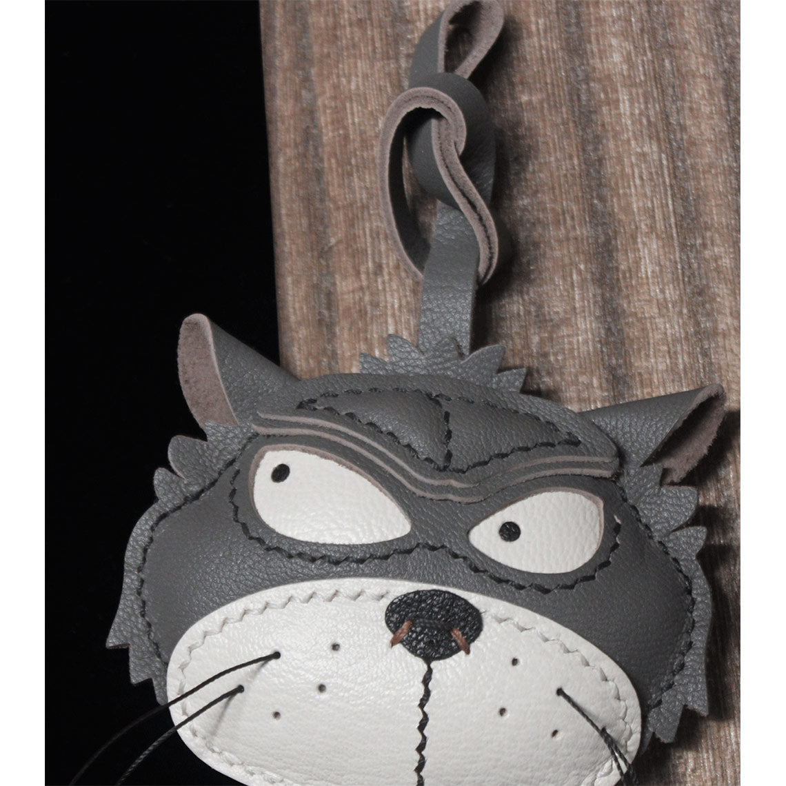 CUCUBIRD POPSEWING® Leather Fun Cat Keychain DIY Kit  