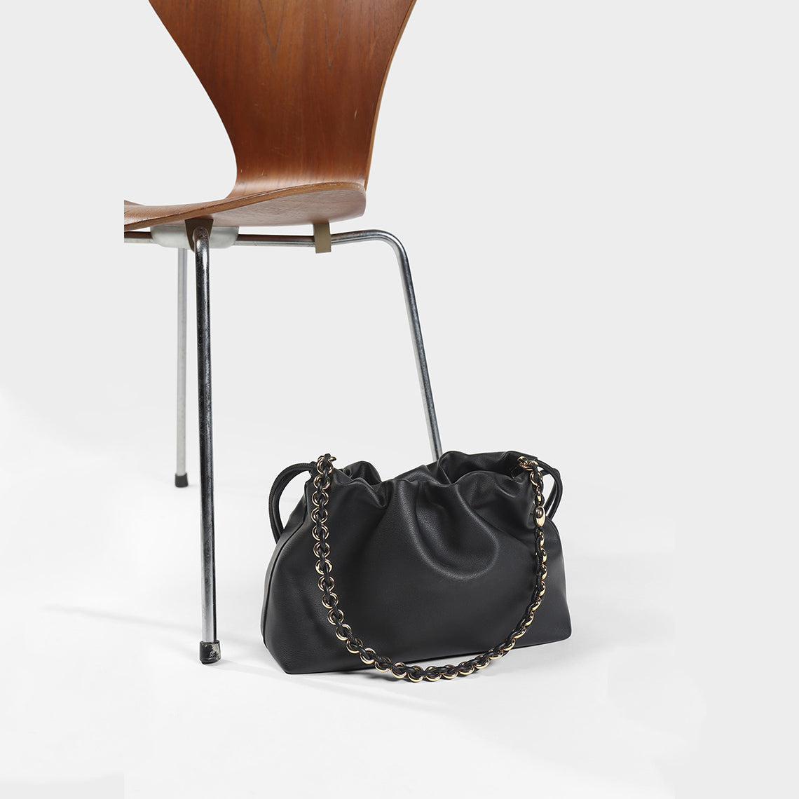 CUCUBIRD POPSEWING® Leather Drawstring Chain Clutch DIY Kit  