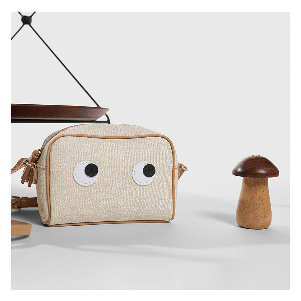 CUCUBIRD CUCUBIRD Leather Big Eyes Crossbody Bag DIY Kits  