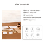 CUCUBIRD CUCUBIRD Leather Big Eyes Crossbody Bag DIY Kits  