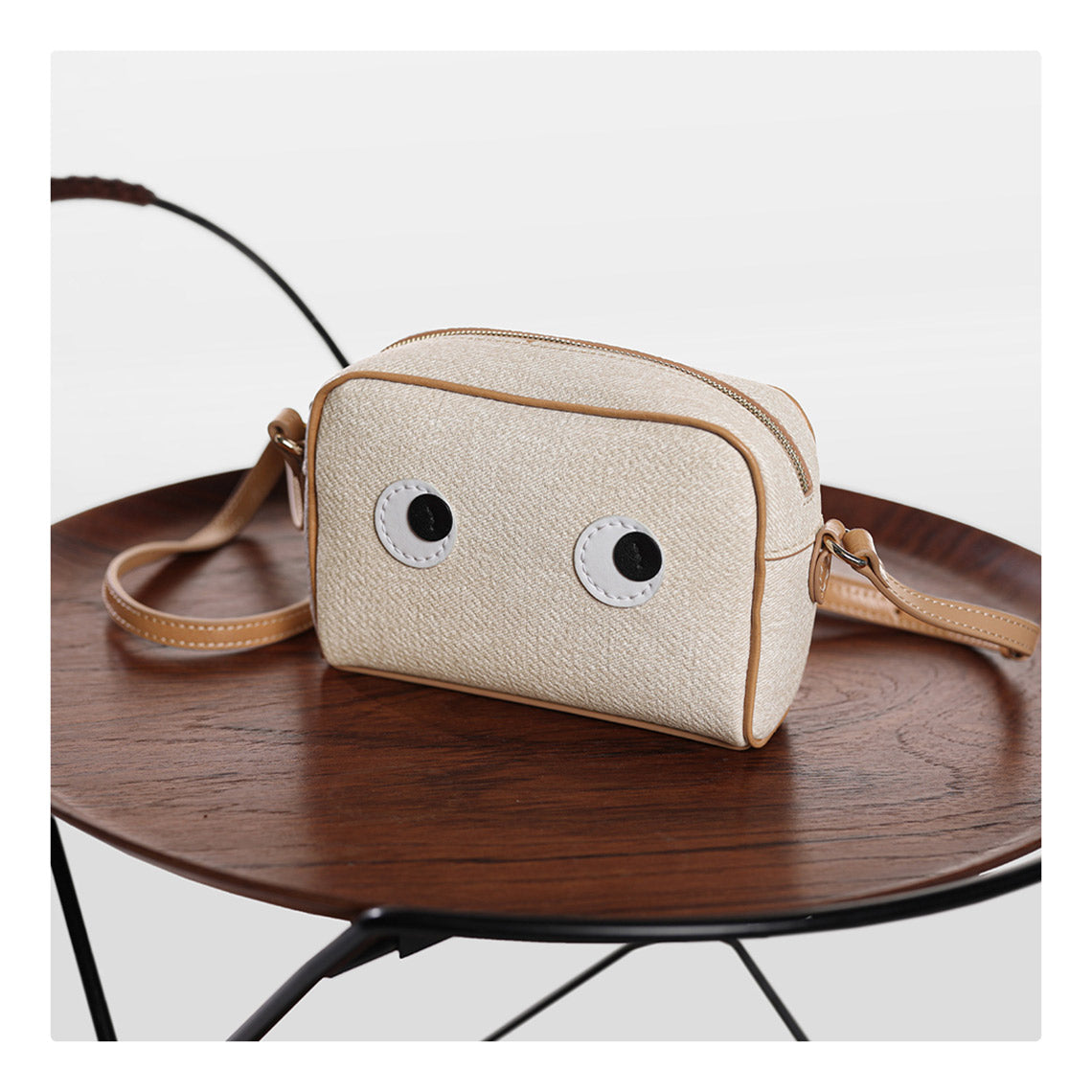 CUCUBIRD Leather Big Eyes Crossbody Bag DIY Kits