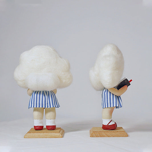 CUCUBIRD White Cloud Girl Art Doll DIY Kits