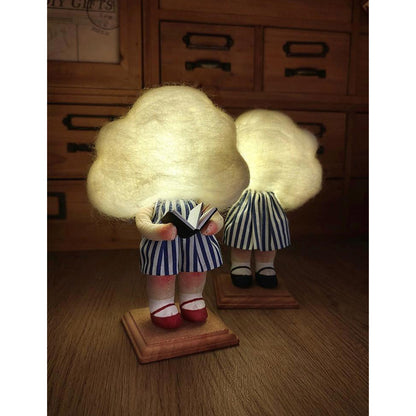 CUCUBIRD White Cloud Girl Art Doll DIY Kits