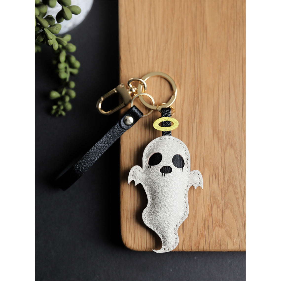 CUCUBIRD Leather Little Ghost Charm DIY Kits