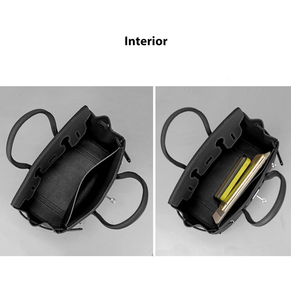 CUCUBIRD POPSEWING® Top Grain Leather Dustbag Recycle Platinum Bag DIY Kit  