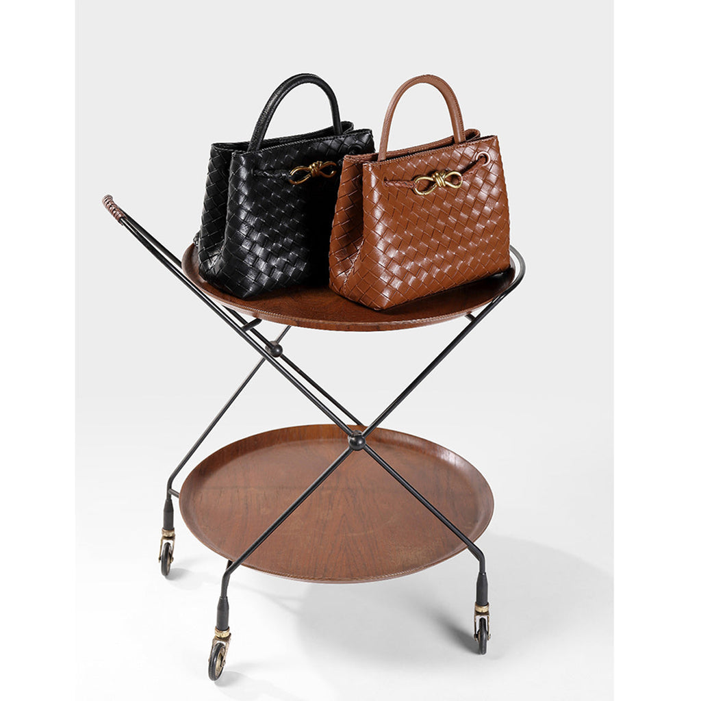 CUCUBIRD CUCUBIRD Leather Small Intrecciato Tote DIY Kits  