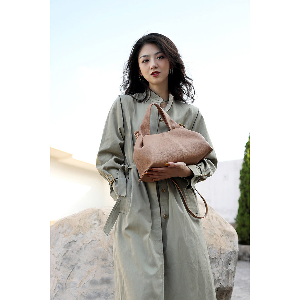 CUCUBIRD POPSEWING® Top Grain Leather Cloud Bag DIY Kits  