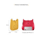 CUCUBIRD POPSEWING® Full Grain Leather Mini Eveline Bag DIY Kit  