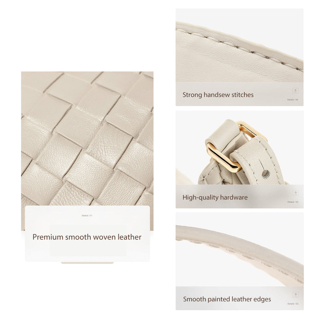 CUCUBIRD CUCUBIRD Leather Woven Hobo Bag DIY Kits  