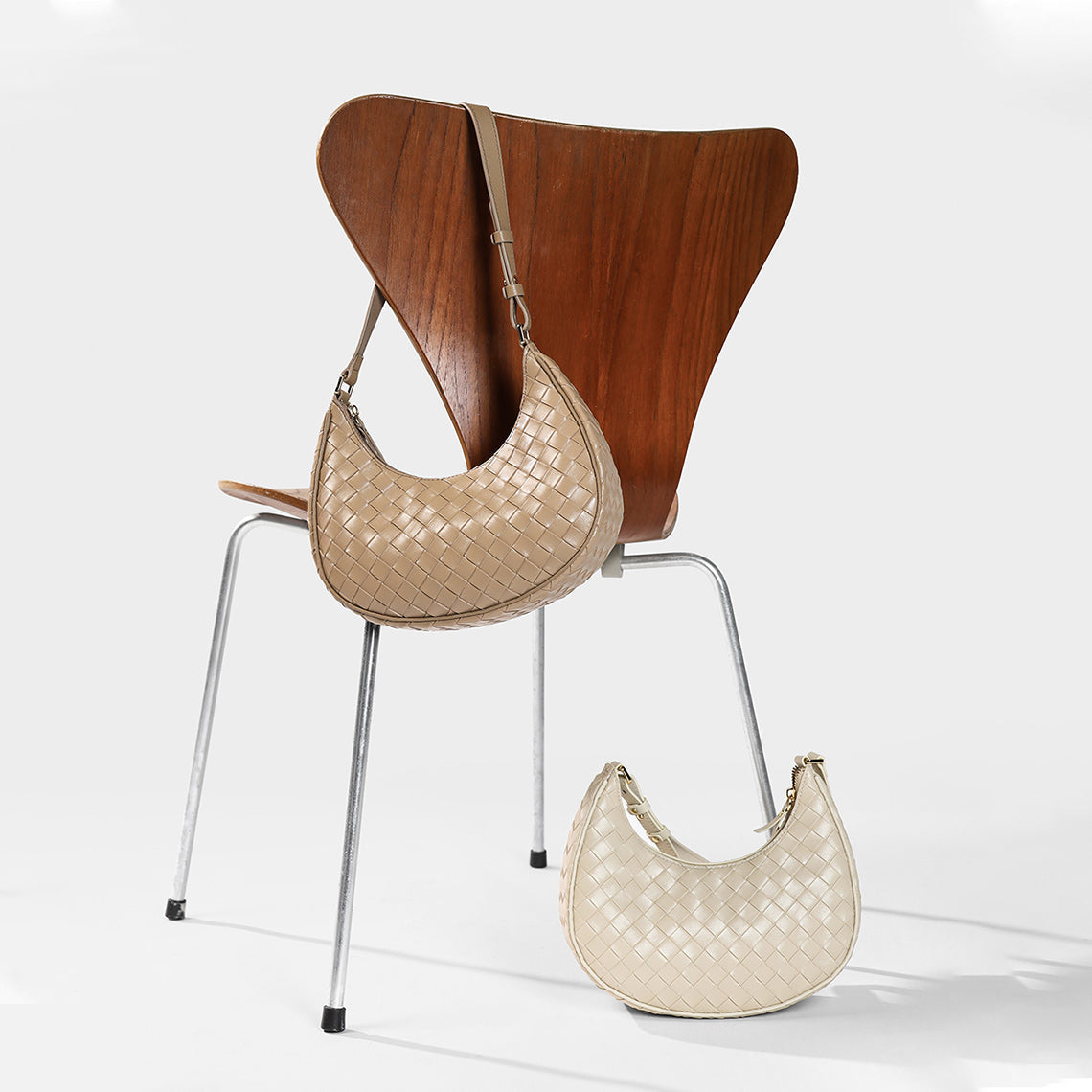 CUCUBIRD CUCUBIRD Leather Woven Hobo Bag DIY Kits  