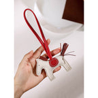 CUCUBIRD POPSEWING® Leather Horse Bag Charm DIY Kit  