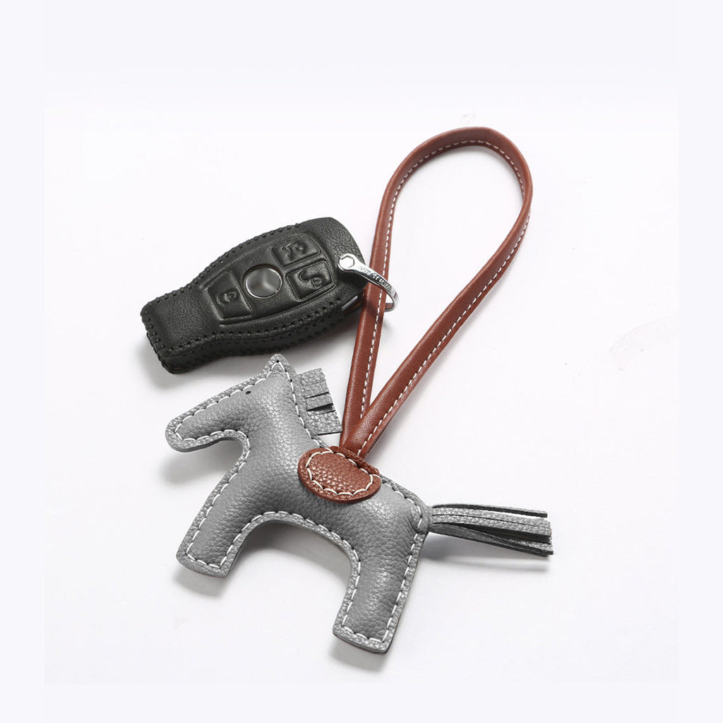 CUCUBIRD POPSEWING® Leather Horse Bag Charm DIY Kit  