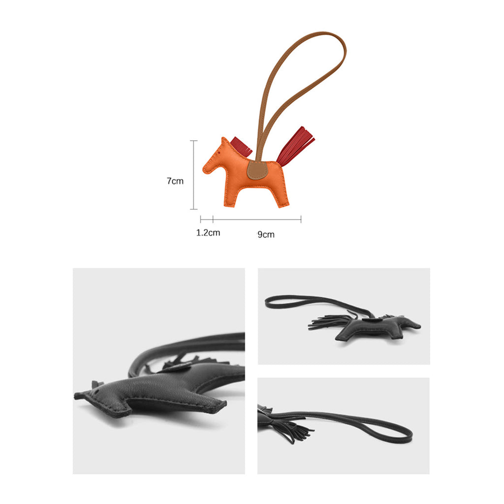 CUCUBIRD CUCUBIRD Sheep Leather Color Horse Purse Charm DIY Kit  