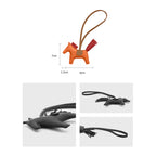 CUCUBIRD CUCUBIRD Sheep Leather Color Horse Purse Charm DIY Kit  