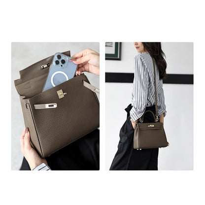 CUCUBIRD POPSEWING® Top Grain Leather New Kelli Bag DIY Kit  