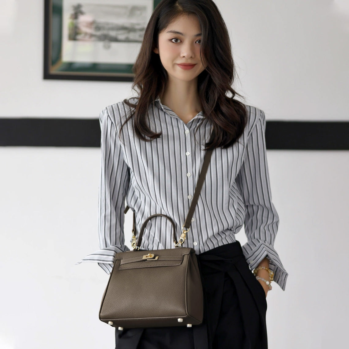 CUCUBIRD CUCUBIRD Top Grain Leather New Kelli Bag DIY Kit  