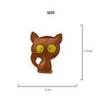 CUCUBIRD CUCUBIRD Leather Kitty Keychain DIY Kits  